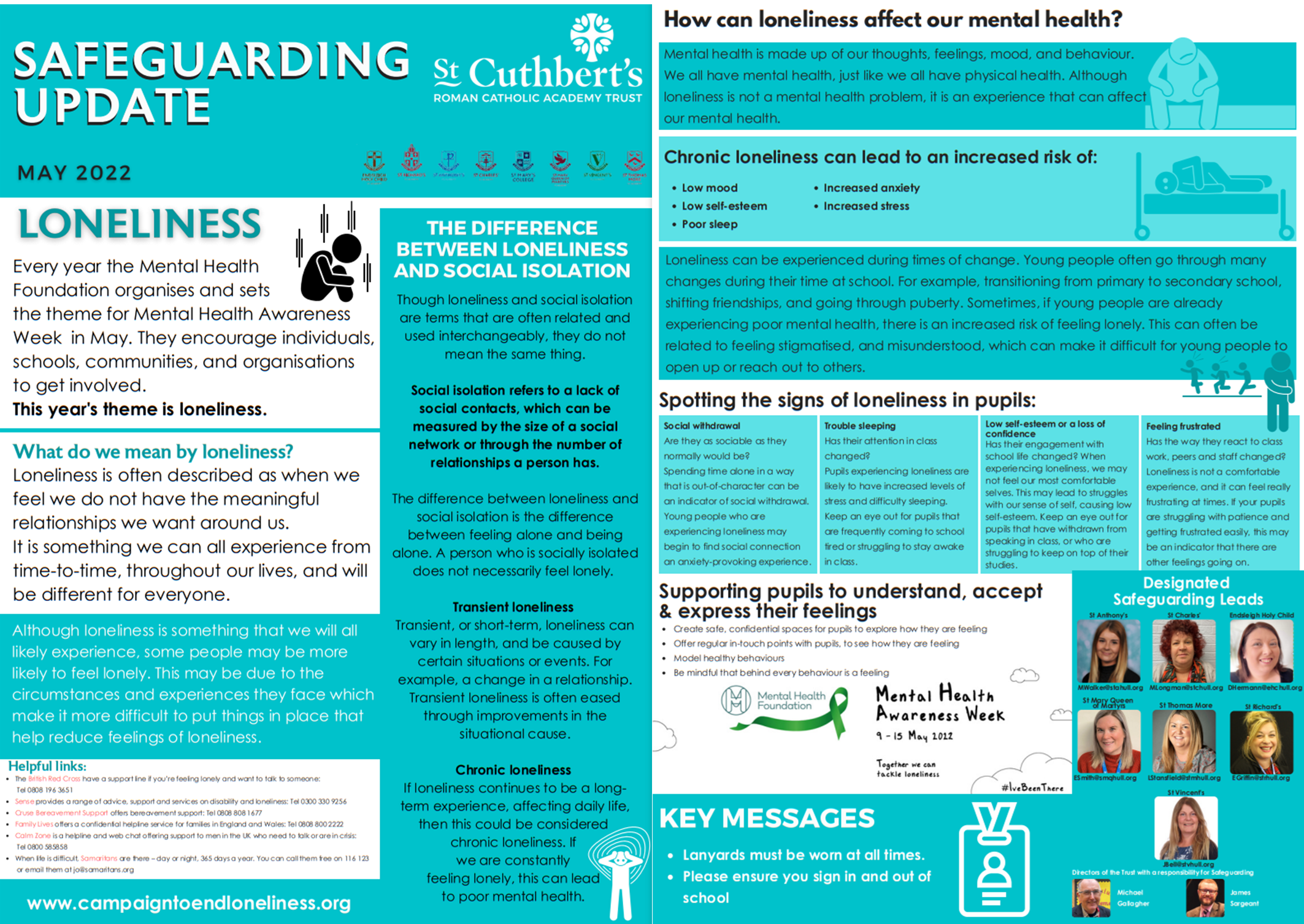 Safeguarding Newsletter May 2022