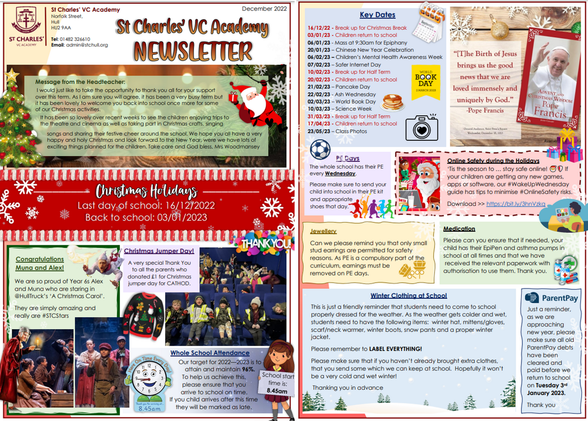 December Newsletter 2022