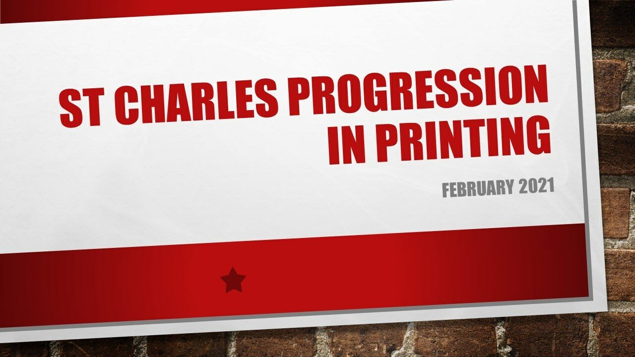 Progression In Printing